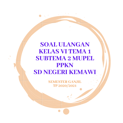 SOAL ULANGAN PPKN KELAS 6 TEMA 1 SUBTEMA 2 | 121 Memainkan | Quizizz