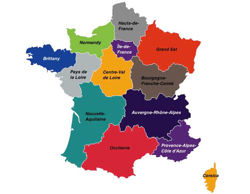 Les Regions Francaises Quizizz 2353