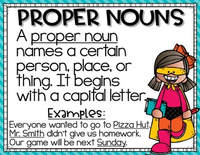 Capitalizing Proper Nouns - Class 1 - Quizizz