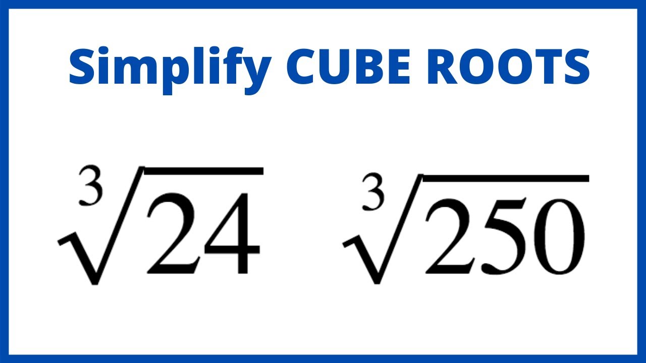 cube roots - Grade 9 - Quizizz