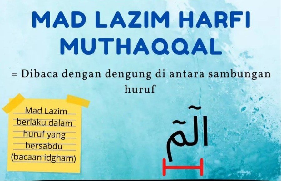Mad lazim harfi muthaqqal