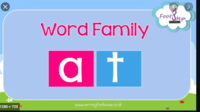 Word Family Flashcards - Quizizz