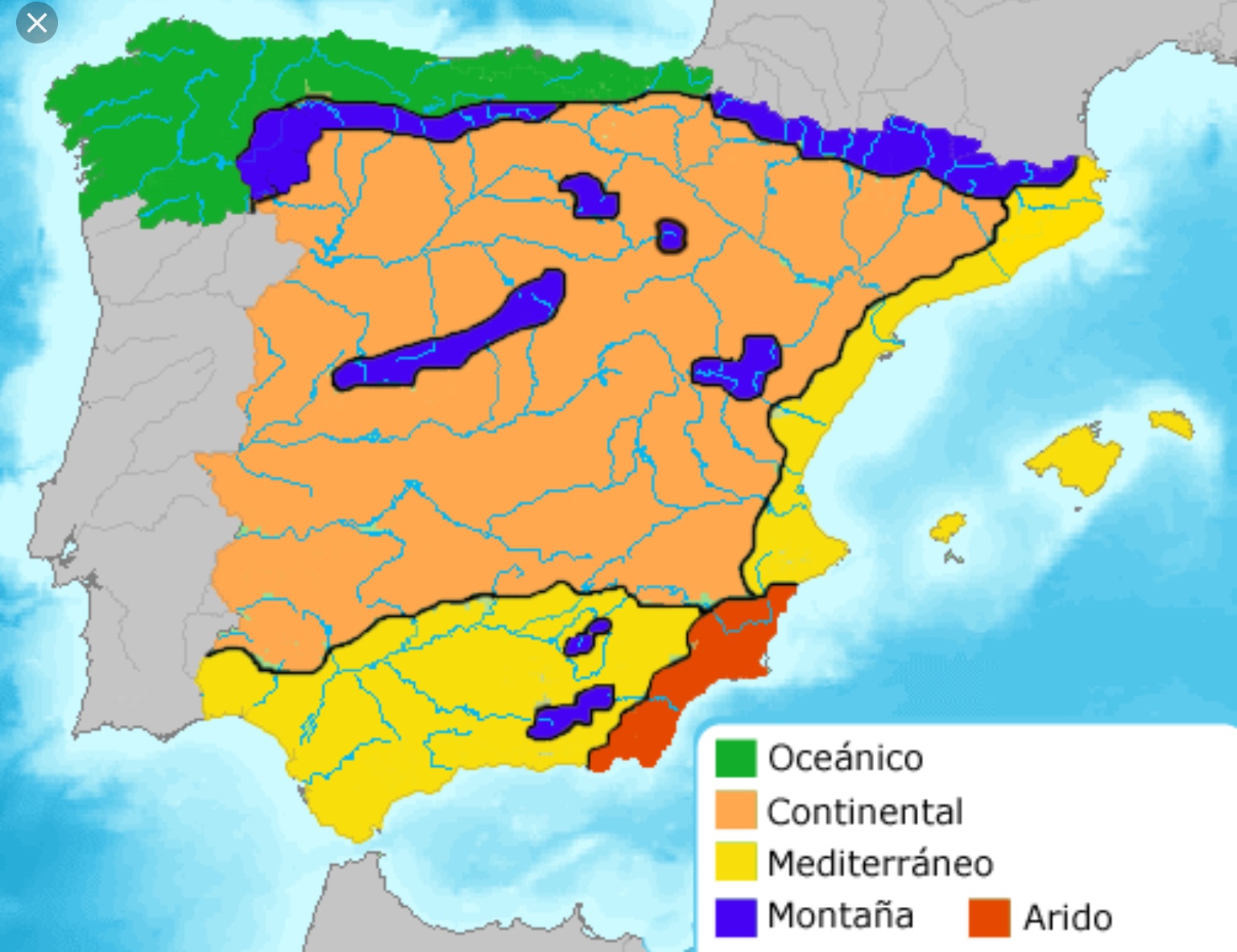 6º Climas De España Geology Quizizz 4001