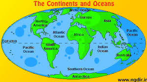 Continents/Oceans/Map Skills Pretest | Quizizz