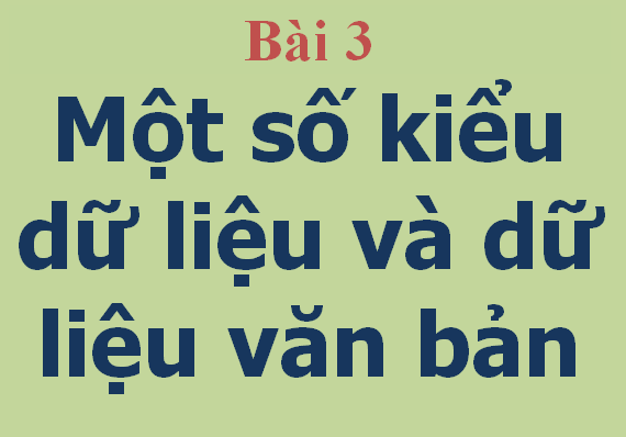 Tổ chức dữ liệu - Lớp 10 - Quizizz