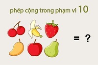 Phép cộng trong vòng 10 - Lớp 1 - Quizizz