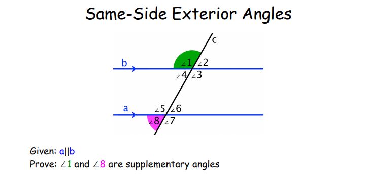 Alternate and Same side Angles | Mathematics - Quizizz