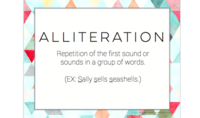 Alliteration - Class 2 - Quizizz
