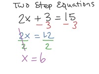 Two-Step Equations - Year 11 - Quizizz