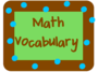 Chapter 1 Vocabulary (Pre-Algebra Honors)