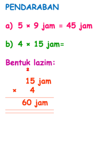 Matematik Tahun 4 Darab Masa Mathematics Quizizz