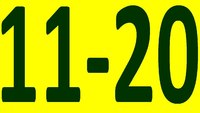 Numbers 11-20 Flashcards - Quizizz