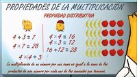 Propiedad conmutativa de la multiplicación - Grado 5 - Quizizz