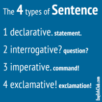 Types of Sentences - Year 4 - Quizizz