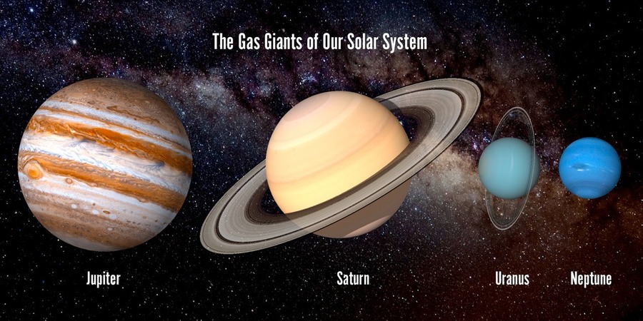 characteristics of gas giants