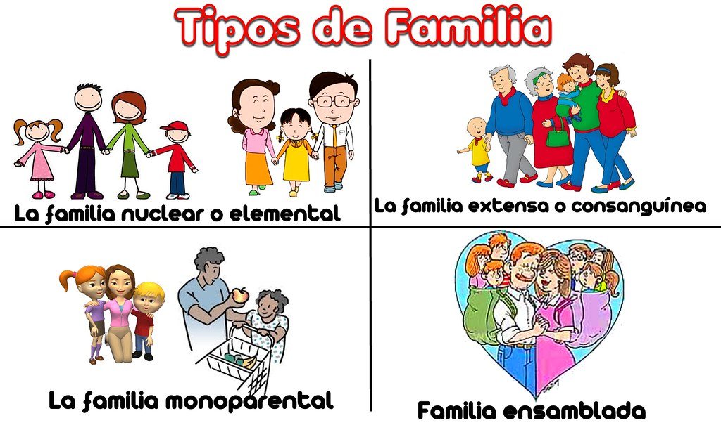 Los tipos de familia | Quizizz