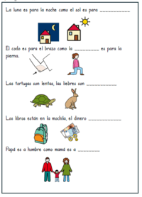 Analogías - Grado 3 - Quizizz