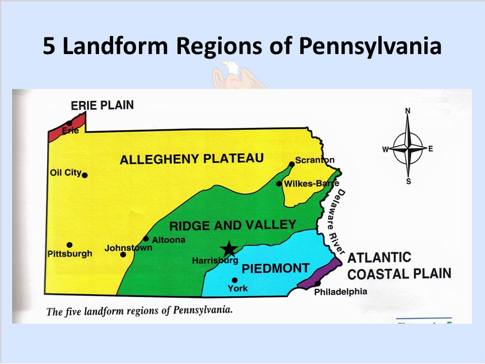 The Five Regions of Pennsylvania | Geography - Quizizz