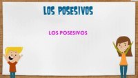 Pronombres posesivos - Grado 7 - Quizizz