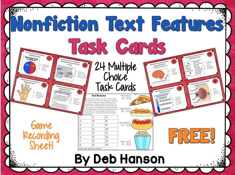 Nonfiction Text Features Flashcards - Quizizz