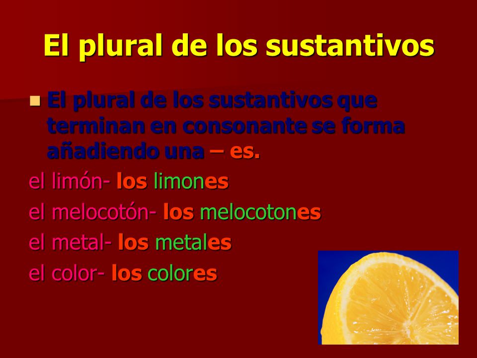 Sustantivos plurales - Grado 10 - Quizizz