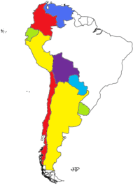 paises de america del sur - Grado 5 - Quizizz