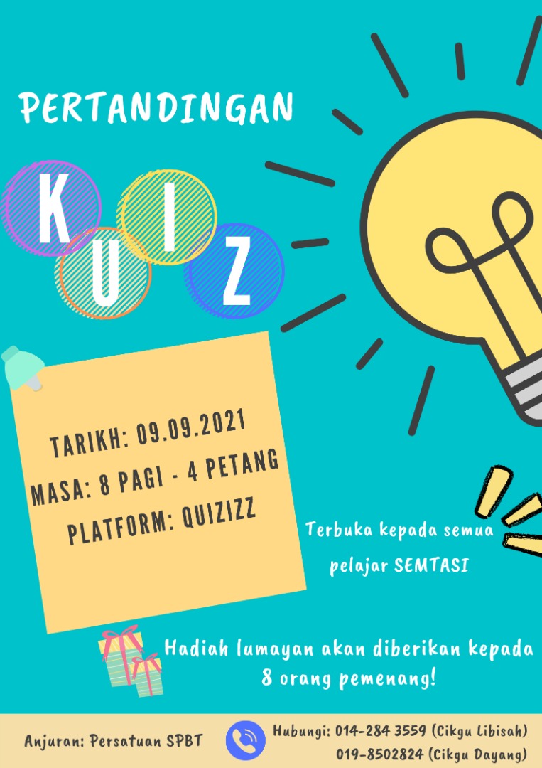 Pertandingan Kuiz SPBT | Education - Quizizz