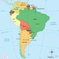 países da américa do sul - Série 8 - Questionário