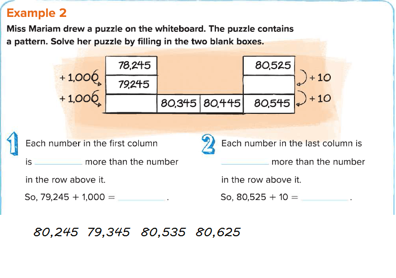 my homework lesson 2 addition and subtraction patterns answers