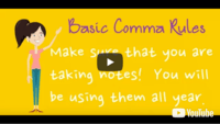 Commas - Grade 1 - Quizizz