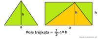Pole trójkąta Fiszki - Quizizz