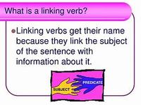 Linking Verbs - Year 7 - Quizizz