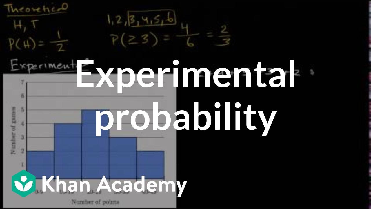 experimental probability - Class 5 - Quizizz