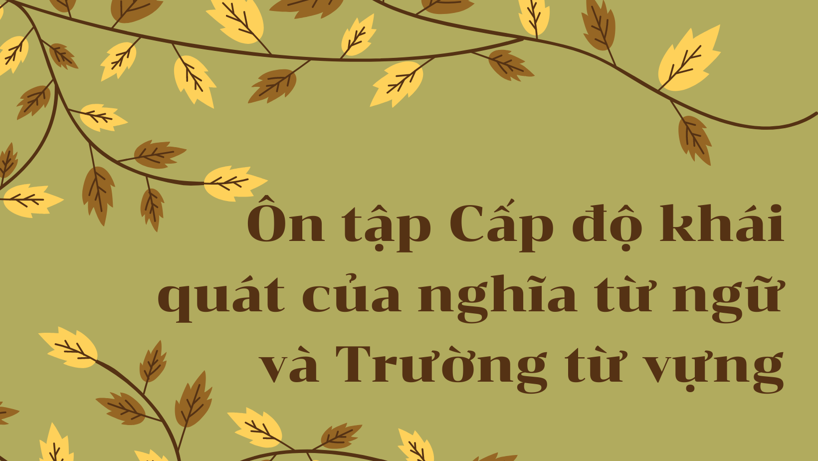 Ý nghĩa của từ ghép - Lớp 8 - Quizizz