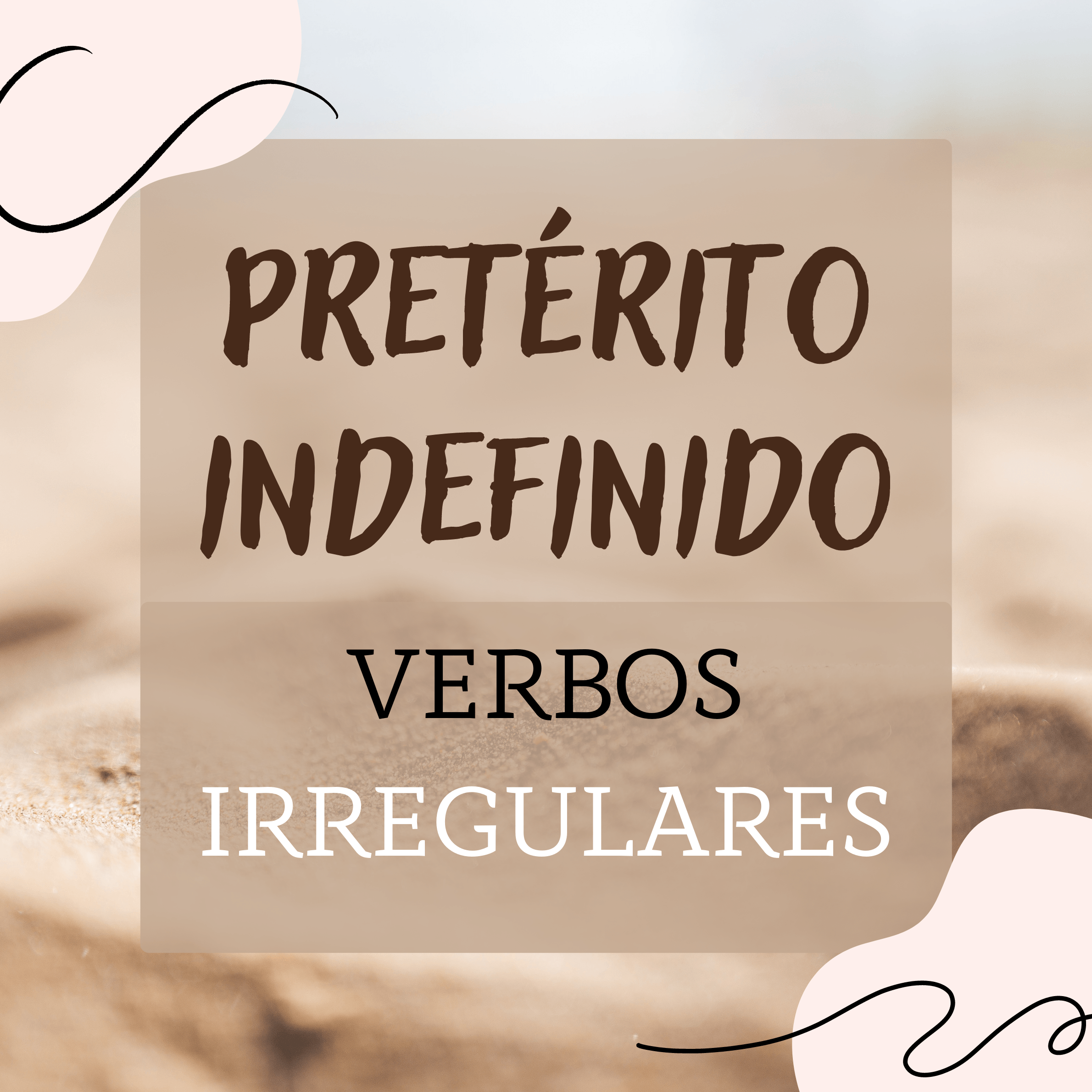 Verbos irregulares - Série 3 - Questionário