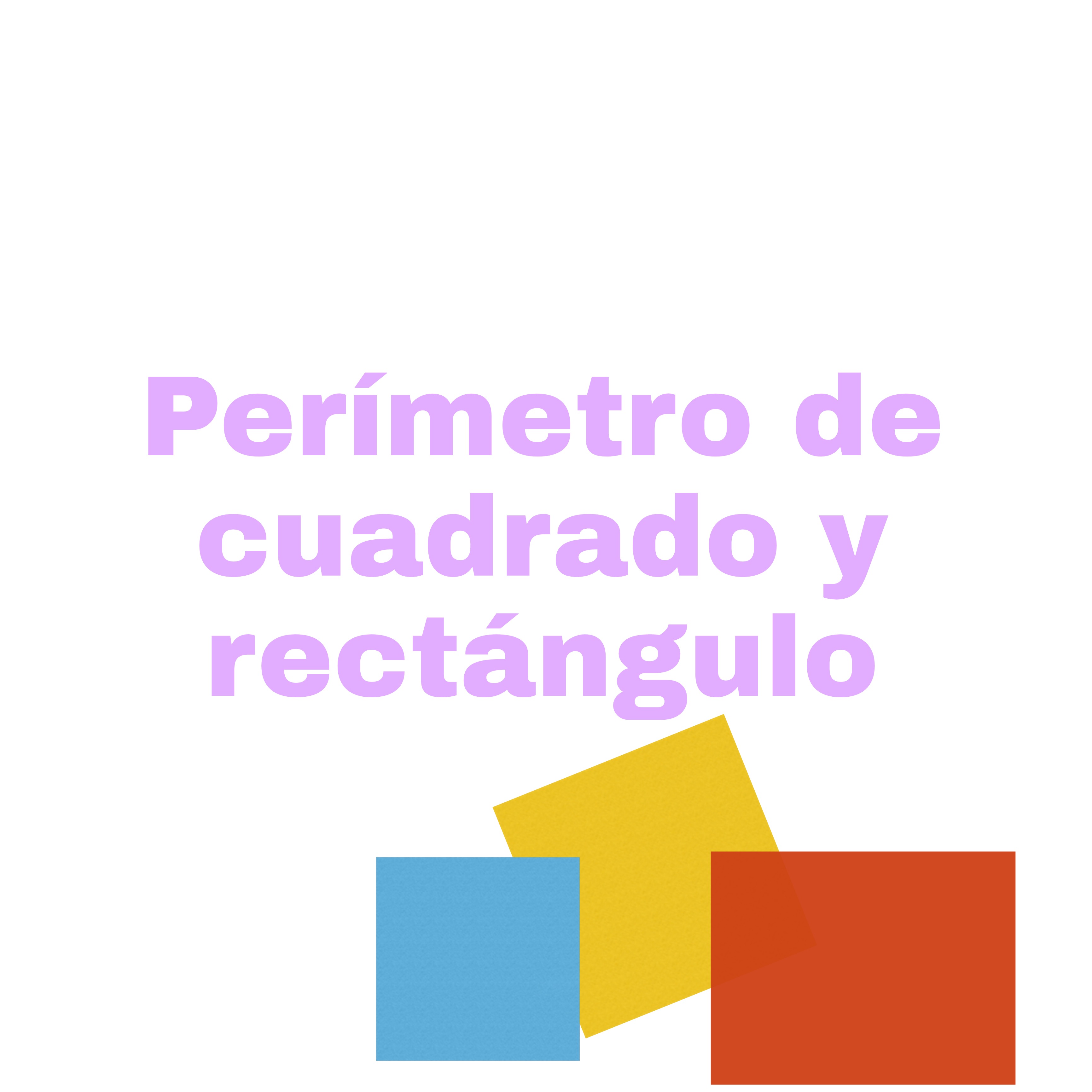 Perímetro de un rectángulo - Grado 3 - Quizizz