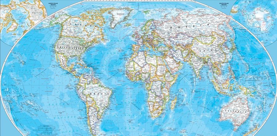 6th grade geography map and quiz idea