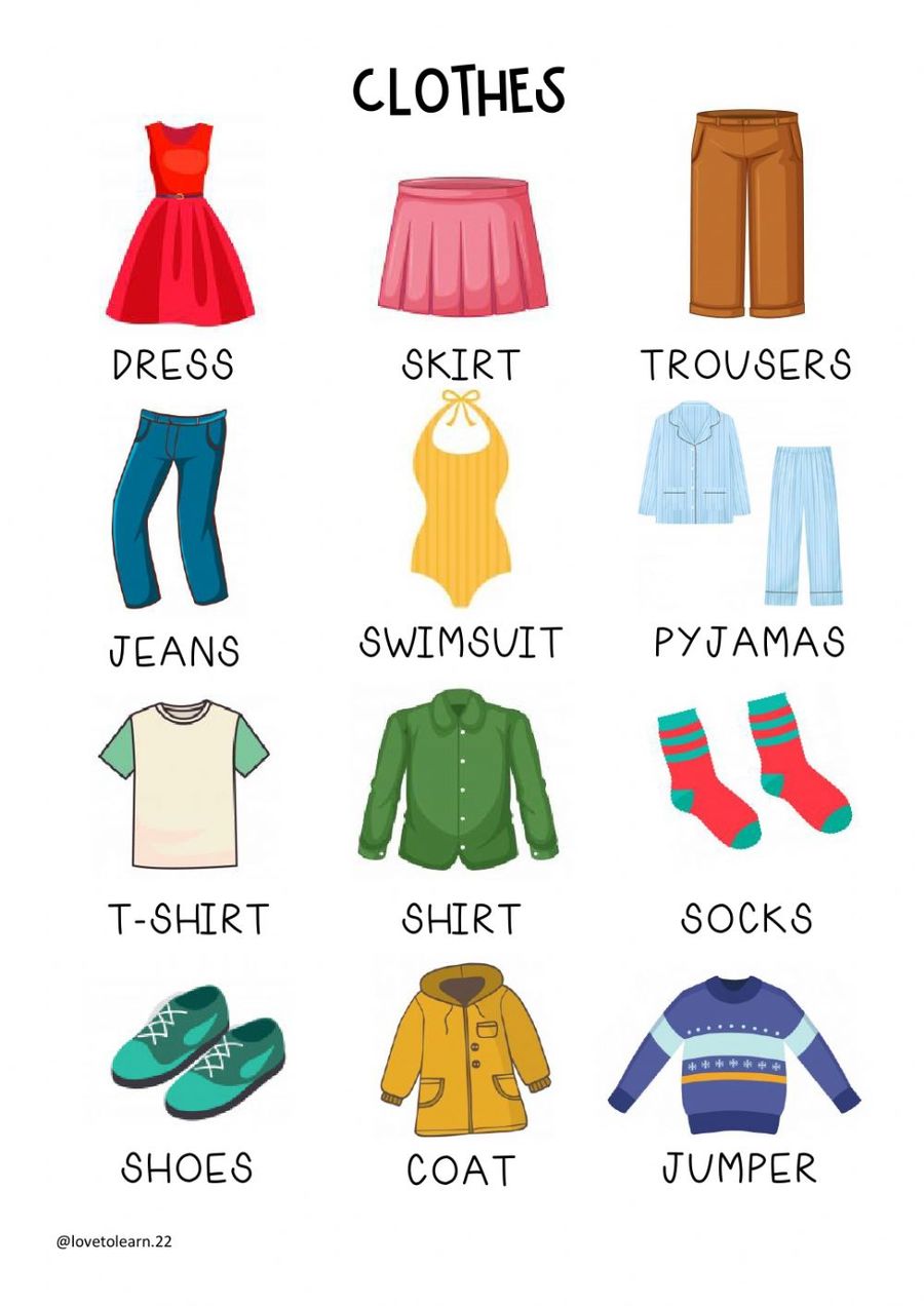 clothes | Quizizz