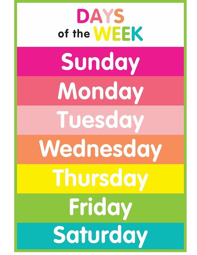 Days of the week | Vocabulary Quiz - Quizizz