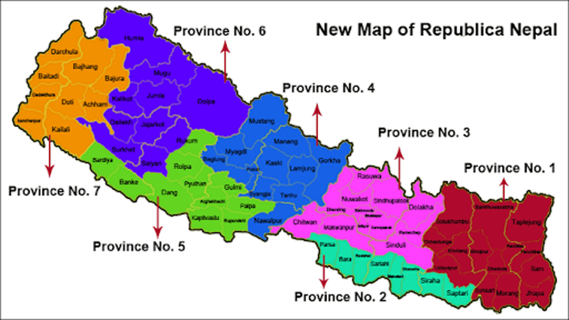 Halesi Mahadev In Map Of Nepal Provinces Of Nepal | Social Studies - Quizizz