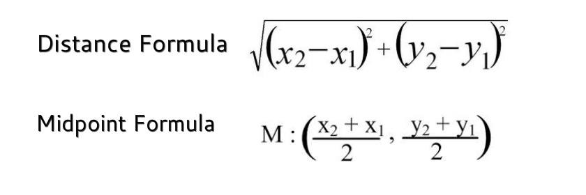 Midpoint & Distance Formula Problems & Answers For Quizzes And ...