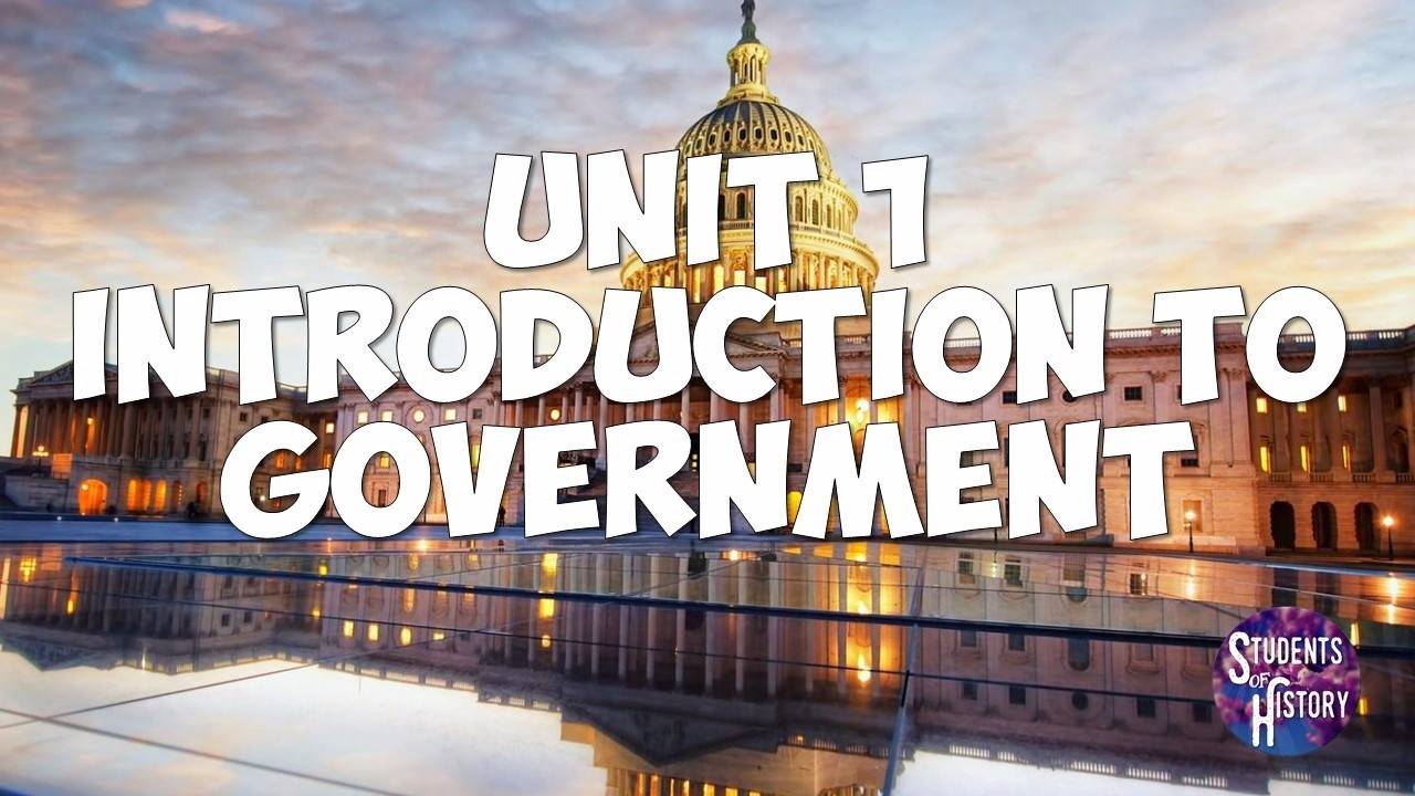 Unit 1 Introduction To Government | Quizizz