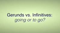 Infinitives - Class 7 - Quizizz