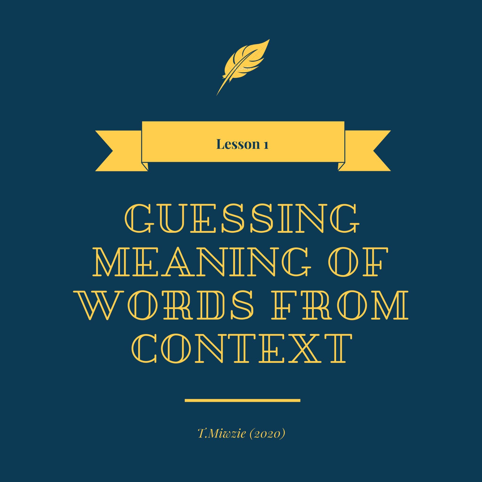 guessing-meaning-of-words-from-context-pre-quiz-quizizz