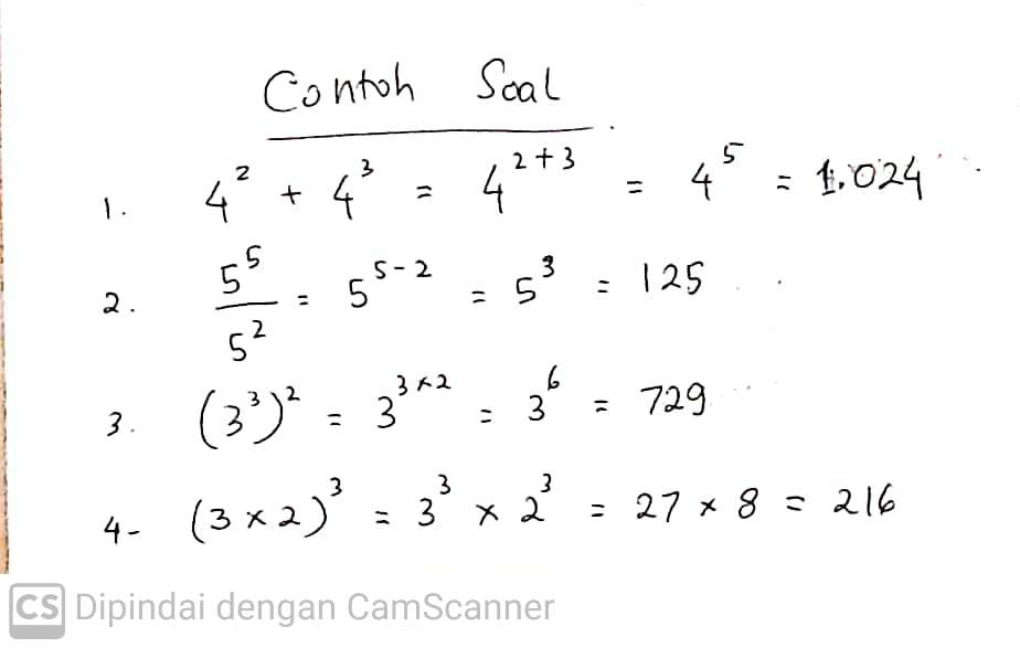 Bilangan Berpangkat | Mathematics - Quizizz