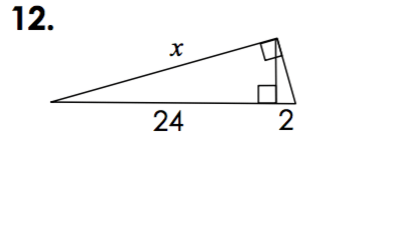 Similarity In Right Triangles | Mathematics - Quizizz