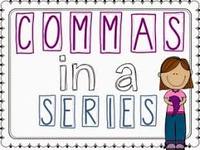 Commas in a Series - Year 3 - Quizizz