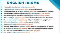 Idioms - Grade 7 - Quizizz