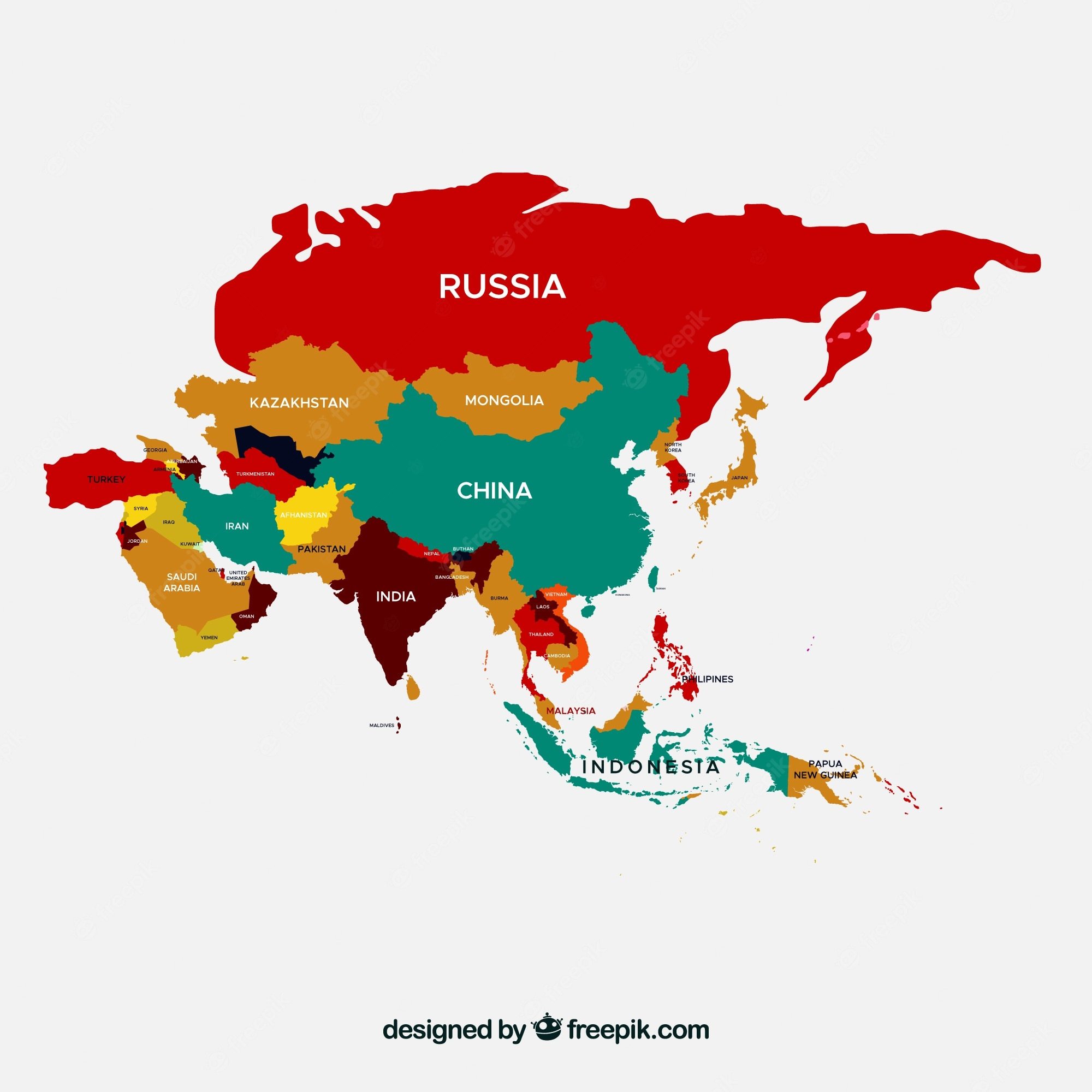 países en asia - Grado 2 - Quizizz