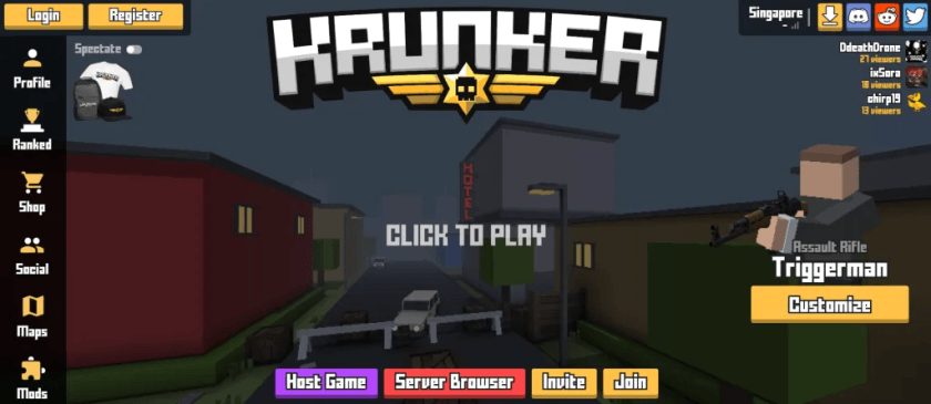 krunker | 2K plays | Quizizz